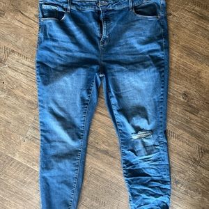 Old Navy Rockstar High Waisted Skinny Jeans size 20
